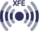 フロントエンド処理 mimi®︎ XFE ロゴ